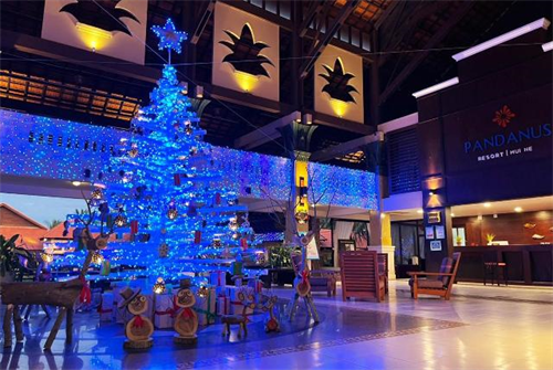 Pandanus Resort khởi động mùa lễ hội nhiệt đới Giáng sinh và Năm mới 2022